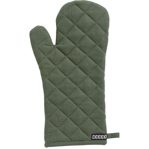 Topfhandschuhe DDDDD Kit, 18x36 cm, Baumwolle Topflappen grün (tannengrün) Topflappen Topfhandschuh