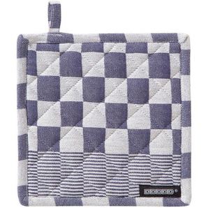 Topflappen DDDDD Barbeque, 21x21 cm, Baumwolle blau Topflappen Topfhandschuh