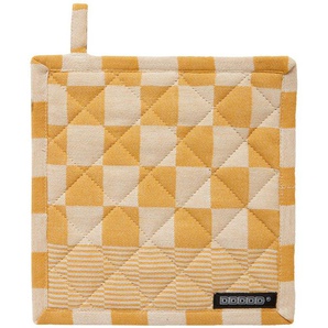 Topflappen DDDDD Barbeque, 21x21 cm, Baumwolle gelb Topflappen Topfhandschuh