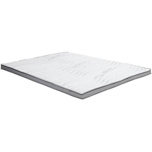 Topper Dream Star 200 x 200cm Bezug: Doppeltuch Kern: Komfortschaum Weiß