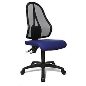 Topstar Bürodrehstuhl OPEN POINT P, Netzrückenlehne, o. Armlehnen, royalblau OPEN POINT P,OP100 G