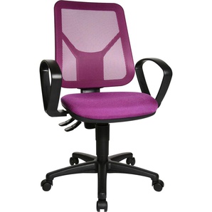 Bürostuhl TOPSTAR Airgo Net Stühle lila Drehstühle
