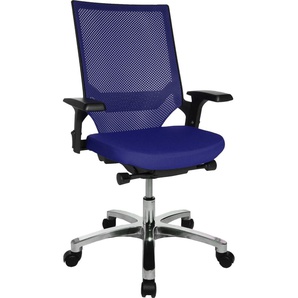 Bürostuhl TOPSTAR Autosyncron 1 Stühle blau Drehstühle