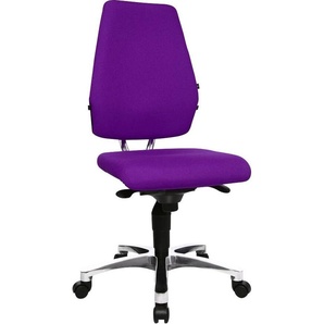 Topstar Bürostuhl Body Balance S30, SI99T33 violett, alu Stoff