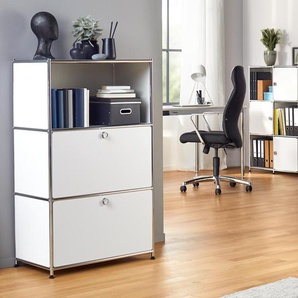 Bürostuhl »Chairman 70« - silber - Leder -