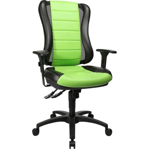 Bürostuhl TOPSTAR Head Point RS Stühle schwarz (schwarz, grün) Drehstühle