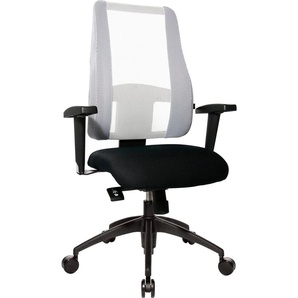 Bürostuhl TOPSTAR Lady Sitness Deluxe Stühle schwarz (schwarz, weiß) Drehstühle