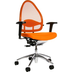 Bürostuhl TOPSTAR Open Base 10 Stühle orange Drehstühle