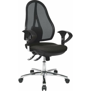 Topstar Bürostuhl Open Point SY Deluxe, OP290UG20 schwarz, chrom Stoff