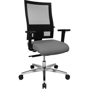Bürostuhl TOPSTAR Profi Net 11 Stühle grau (schwarz, hellgrau) Drehstühle