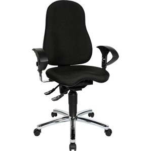 Bürostuhl TOPSTAR Sitness 10 Stühle schwarz Drehstühle