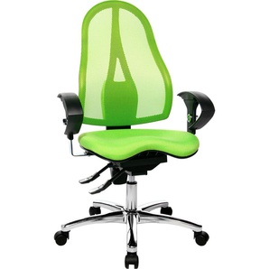 Bürostuhl TOPSTAR Sitness 15 Stühle grün (grün, grün) Drehstühle