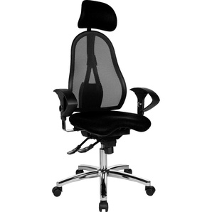 Bürostuhl TOPSTAR Sitness 45 Stühle schwarz Drehstühle