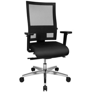 Topstar Bürostuhl Sitness 60, PS69BH W50 Stoff schwarz, Gestell alu