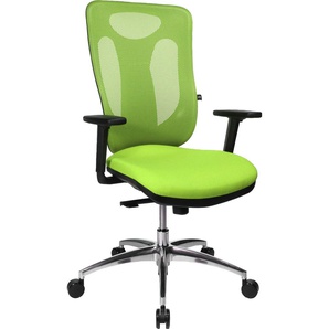 Bürostuhl TOPSTAR Sitness Net Pro 100 Stühle grün (apfelgrün, apfelgrün) Drehstühle