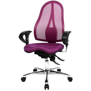 Topstar Bürostuhl Sitness® 15, ST19UG03 violett, chrom Stoff