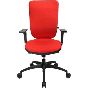 Bürostuhl TOPSTAR Soft Pro 100 Stühle rot Bürodrehstuhl Drehstühle Stühle