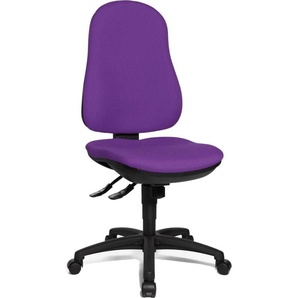 Topstar Bürostuhl Support SY, 8550 G03 violett, schwarz Stoff