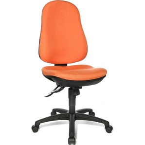 Topstar Bürostuhl Support SY, 8550 G04 orange, schwarz Stoff