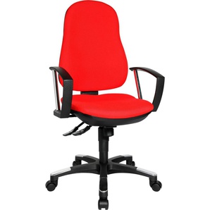 Bürostuhl TOPSTAR Trend SY 10 Stühle rot Drehstühle