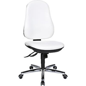 Topstar Drehstuhl SUPPORT SY, Bezug Kunstleder, weiß 8559D16H