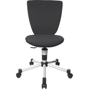 Topstar Kinderdrehstuhl Titan® Junior 3D, 71407 BI0 Stoff schwarz, Gestell silber