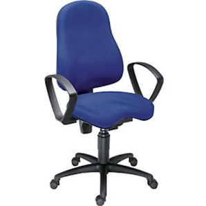 Topstar Operator-Drehstuhl BALANCE 400, Body Balance Tec®, royalblau BAL 400B G26