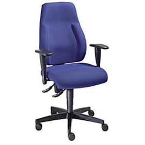 Topstar Operator-Drehstuhl LADY SITNESS, Permanentkontakt-Mechanik, blau LT0BK BC6