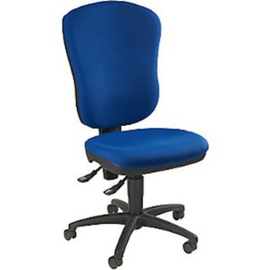 Topstar Standard-Drehstuhl, o. Armlehnen, Höhe 600 mm, Bezug royalblau POINT 80 8180 G26