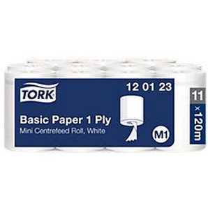 Tork Advanced Recycelt 100% Wischtücher M1 1-lagig 120123 11 Rollen à 310 Blatt 5264712