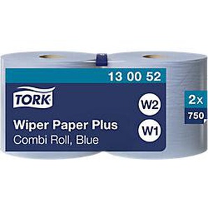 Tork Wischtuchrolle W1, W2 2-lagig 2 Rollen à 750 Blatt 130052