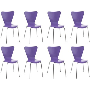 Toskjeran Dining Chair - Modern - Purple - Metal - 46 cm x 47 cm x 81 cm