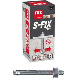 TOX - Bolzenanker S-Fix Plus M16x125/3+22 mm