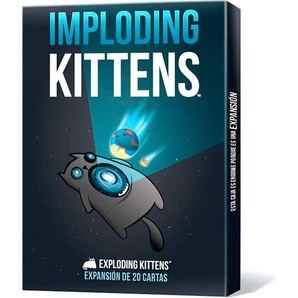 Toy Planet Imploding Kittens Erweiterungskarten-brettspiel Silber Silber One Size Asmodee