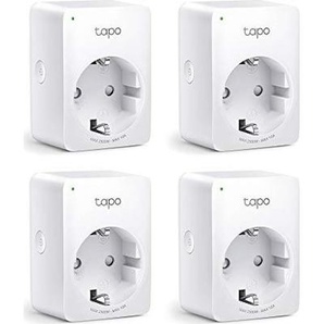 TP-Link Tapo P100(4-pack) Smarte WLAN-Steckdose (4er Pack) TAPOP1004PACK