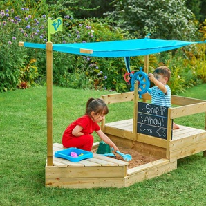 TP-Toys-Sandkasten-Piratenschiff »Ahoy« - blau -