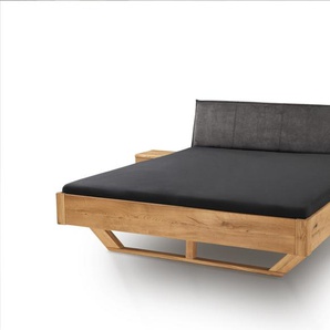 TPT Möbel Aktionsbett 5 mit Holzuntergestell Wildeiche 180x200 cm