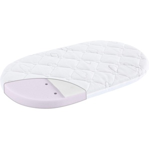 Träumeland Babymatratze »Light passend für Hartan - 33 x 78 x 6 cm, oval«, 6 cm hoch, (1 St., 1-tlg.)