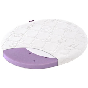 Träumeland Babymatratze »Matratze Brise Light passend für Stokke V3 mini 59 x 76,5 x 6 cm, rund«, 6 cm hoch, Raumgewicht: 40 kg/m³, (1 St., 1-tlg.)