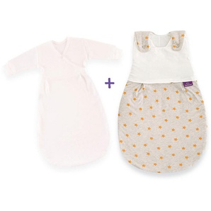 Träumeland Babyschlafsack 2tlg. Set LIEBMICH, Design Sternentraum blau (2 tlg)