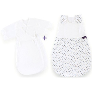 Träumeland Babyschlafsack Set Herz blau (Packung, 2 tlg., 2er-Pack)