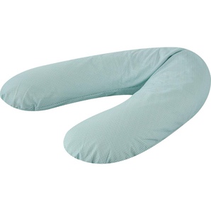 Stillkissen TRÄUMELAND Stillkissen GEO türkis Funktionskissen Gr. B/H/L: 16 cm x 10 cm x 190 cm, blau (aquablau) Stillkissen Funktionskissen