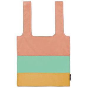 Tragetasche Ria rosa/mint/goldfarben, Designer Remember, 69x42.4x0.5 cm