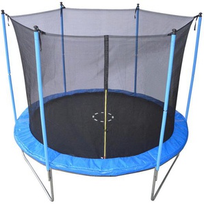 Trampolin, Blau, 260 cm, EN 71, Outdoor Spielzeug, Trampoline