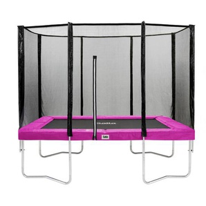 Trampolin Salta Combo, Schwarz, Pink, Metall, Kunststoff, rechteckig, 214x305 cm, Freizeit, Sport & Fitness