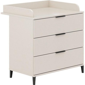 PAIDI Wickelkommode ARI, by PAIDI, 3 Schubladen, inklusive Wickelaufsatz, Schubladen mit Soft-Close-Funktion
