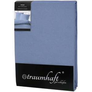 Traumhaft gut schlafen Perkal-Bettwäsche 2-teilig, Uni-Farben, in versch. Farben und Größen