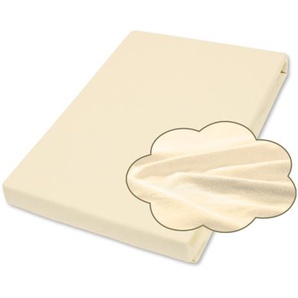 Traumhaft gut schlafen Spannbetttuch für Kinder, 100% Baumwolle, 70x140 cm, versch. Farben