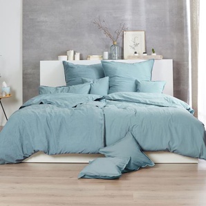Traumhaft gut schlafen – Stone-Washed-Bettwäsche, 100% Baumwolle, in versch. Farben und Größen