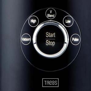 Trebs-Vakuum-Mixer 99349 - silber - Edelstahl -